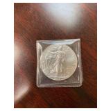 2016 1oz Silver Eagle One Dollar Coin BU