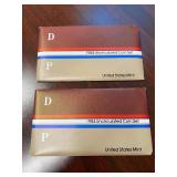 Pair of 1984 United States Uncirculated Coin Set