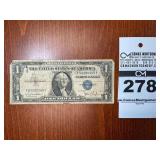 1935 D Silver Certificate $1 Bill