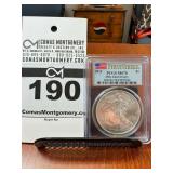 2011 Silver Eagle One Dollar Coin - PCGS MS70 - 25th Anniversary