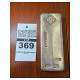 Johnson Mathey 100oz Silver Bar