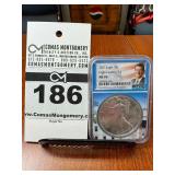 2021 Silver Eagle One Dollar Coin - Eagle Landing T-2 - NGC MS70 - Ronald Reagan