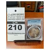1922 Silver Eagle One Dollar Coin - PCGS MS63