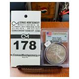 2010 Silver Eagle 1oz Fine Silver One Dollar Coin - PCGS MS69