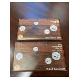 Pair of 1985 United States Uncirculated Coin Set