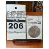 2024 Silver Eagle One Dollar Coin - NGC MS70 - Early Releases