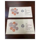 Pair of 1992 United States Mint Uncirculated Coin Sets