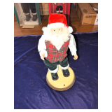 18" Hip Swinging Santa with Box