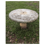 Cement Table