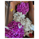 Artificial Flowers in Baskets