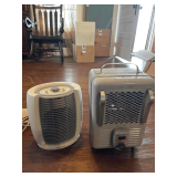 Honeywell EnergySmart Cool Touch Heater and Vintage Titan Metal Portable Electric Space Heater