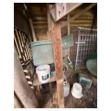 Salvage Lot - Animal Carriers, Totes, Box Springs, Metal Fence Posts and More- must Take All