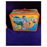 Fonz Lunchbox with Thermos and a Bonanza Thermos