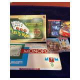 Monopoly, Poker and Dvds