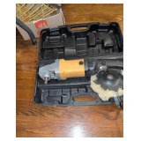 Electric Power Tool Designed for Heavy-Duty Cutting, Grinding, and Polishing with Carrying Case