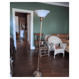 Brass Like Floor Lamp