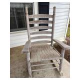 Outside Ladder Back Rocker