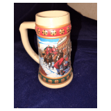 Budweiser Stein from Holiday Stein Collection