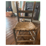 Primitive Ladder Back Chair - Needs work