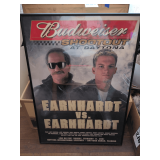 Framed Poster Earnhardt vs Earnhardt Shootout at Daytona 19" x 27"