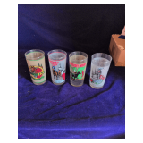 Derby Glasses from 1987, 1988, 1989, 1990
