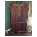 2 Piece Entertainment Center - 46”Wx24.5”Dx86”T