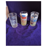 Derby Glasses from 1987, 1978, 1979