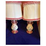 Pair of Vintage Ceramic Table Lamps