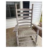 Outside Ladder Back Rocker