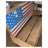 Patriotic Bench 55 x 21