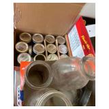 Half Pint Jars and Misc Jars and Lids