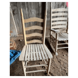 Ladder Back Chair - 43” Back