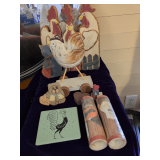 Wood Home Decor - 13 Rooster Figurines