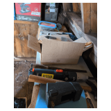 Assorted Box Tools, Paint Brushes, Gloves, and more