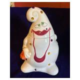 Lady Ghost Cookie Jar 11.5”
