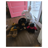 Box of Large Stuffed Animals