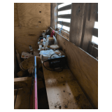 Salvage Lot Shelf Bring Boxes