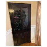 Corner Curio Cabinet 24”x68”