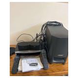 Bose GS Series 3- 2 Acousticmass Modules, Remotes, Speakers and Home Dvd System