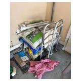 Salvage Lot Back Right Corner Of Garage- Fertilizer etc