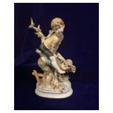 Porcelain Leap Frog Figurine