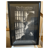Framed Print “Dedication “  27x39