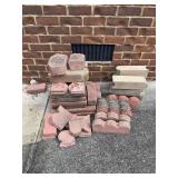Salvage Lot - Landscaping Pavers and Edging Stones - Must Take All