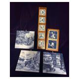 Delft Blue Hand Painted Tiles- Made in Holland