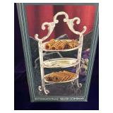 Silver 3 Tier Tray