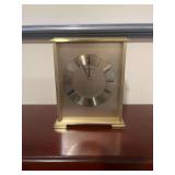 Howard Miller Exton 645-569 Brass Carriage Desk Shelf Mantel Clock