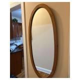 Oval Wall Mirror 21x48”