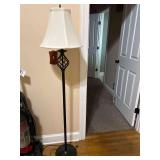 Black Pole Lamp 59” Tall