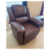 Brown Leather Recliner