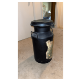 Antique milk can